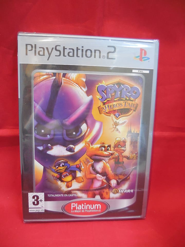 Spyro:A Hero's Tail para playstation 2 Pal Nuevo y Precintado