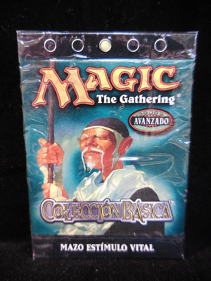 Mazo Estimulo Vital cartas Magic colección básica octava edición precintado(155+