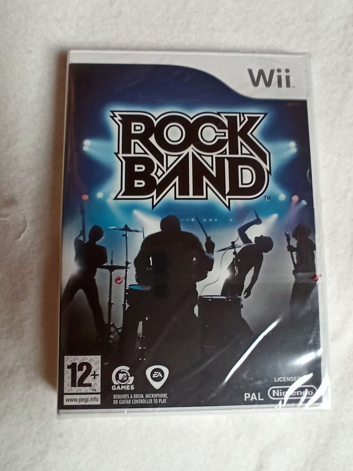 Rock Band para Nintendo Wii Nuevo Y PRECINTADO   Pal (140)