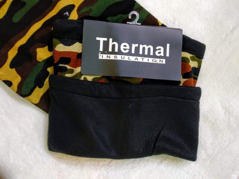 Braga gorro polar thermal hombre reversible camuflaje nueva