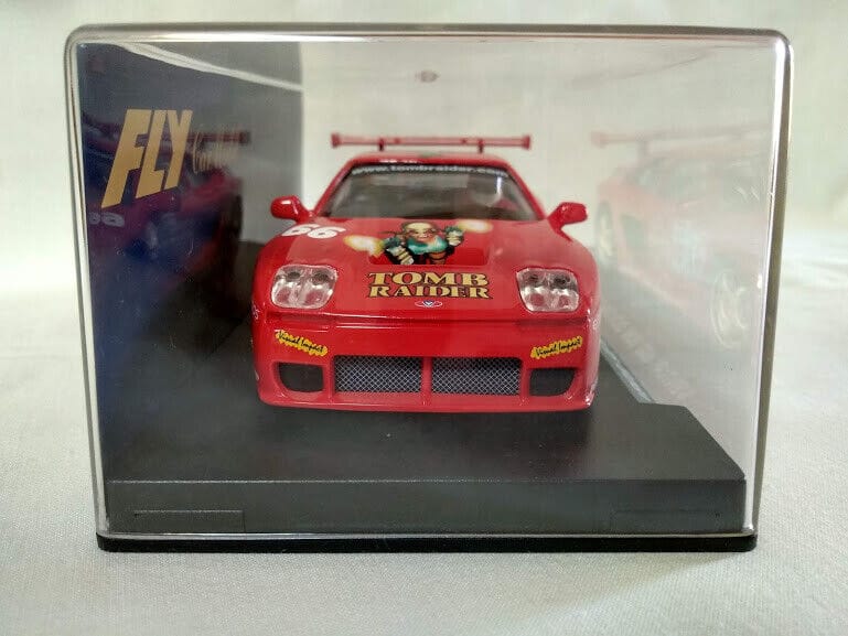 SCX Venturi 600 SLM Donington Park 1999 Ref A18  Fly  1/32  TOMB RAIDER.New(94) - Imagen 3