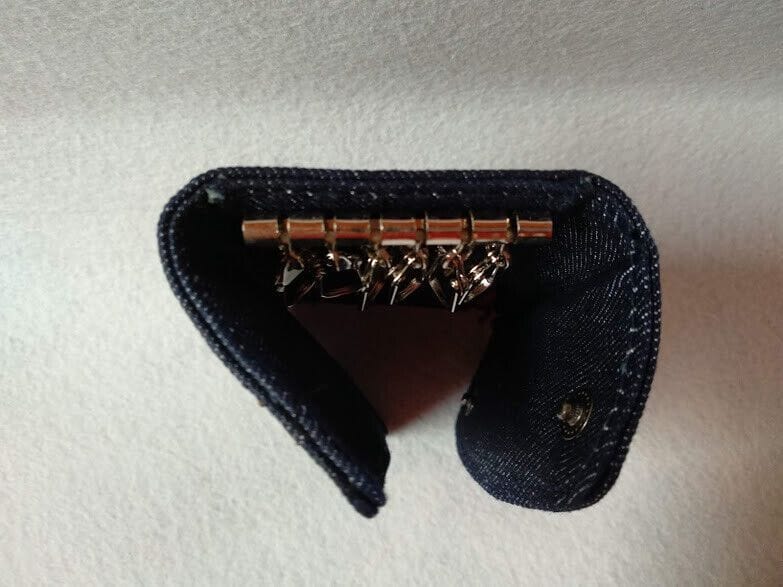 Llavero rígido de tela vaquera Simpson NUEVO - Imagen 6