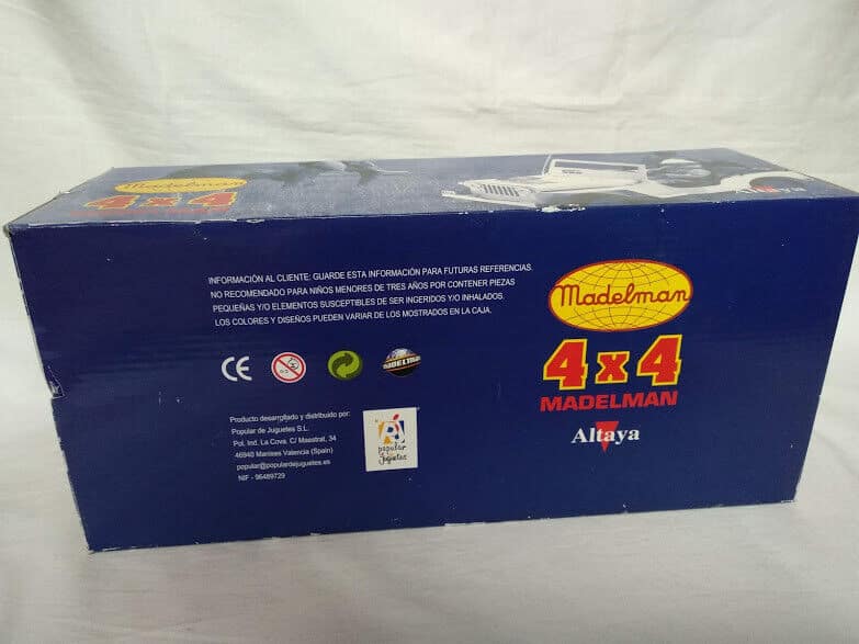 Jeep 4x4 + Remolque 4x4 Madelman sin figuras  Nuevo a estrenar - Imagen 11