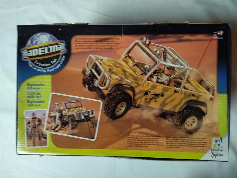 Madelman Jeep Explorador con figura Madelman y 4x4 y accesorios Nuevo a estrenar - Imagen 4