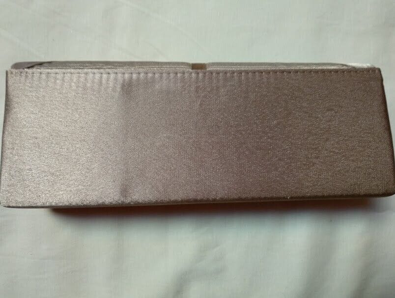 Bolso fiesta,clutch,cartera de mano mujer con cadena con flores Nuevo - Imagen 3