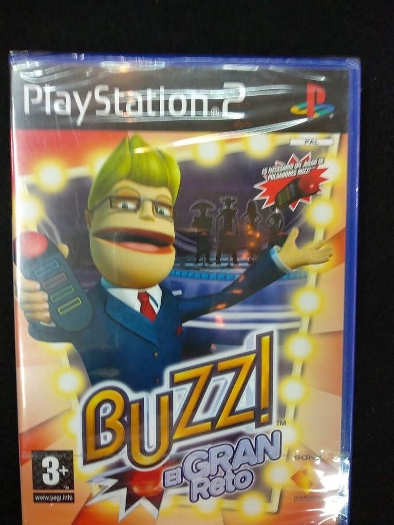 Buzz El Gran Reto nuevo y precintado para playstation 2
