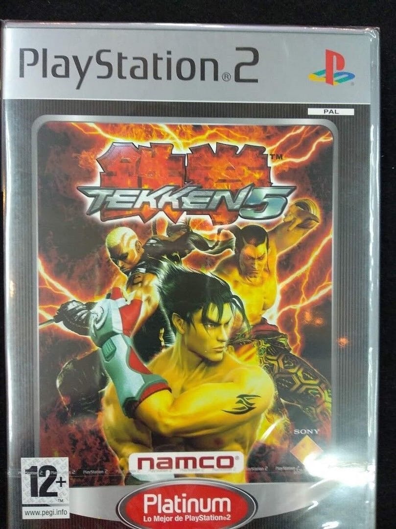 Tekken 5 nuevo y precintado para playstation 2