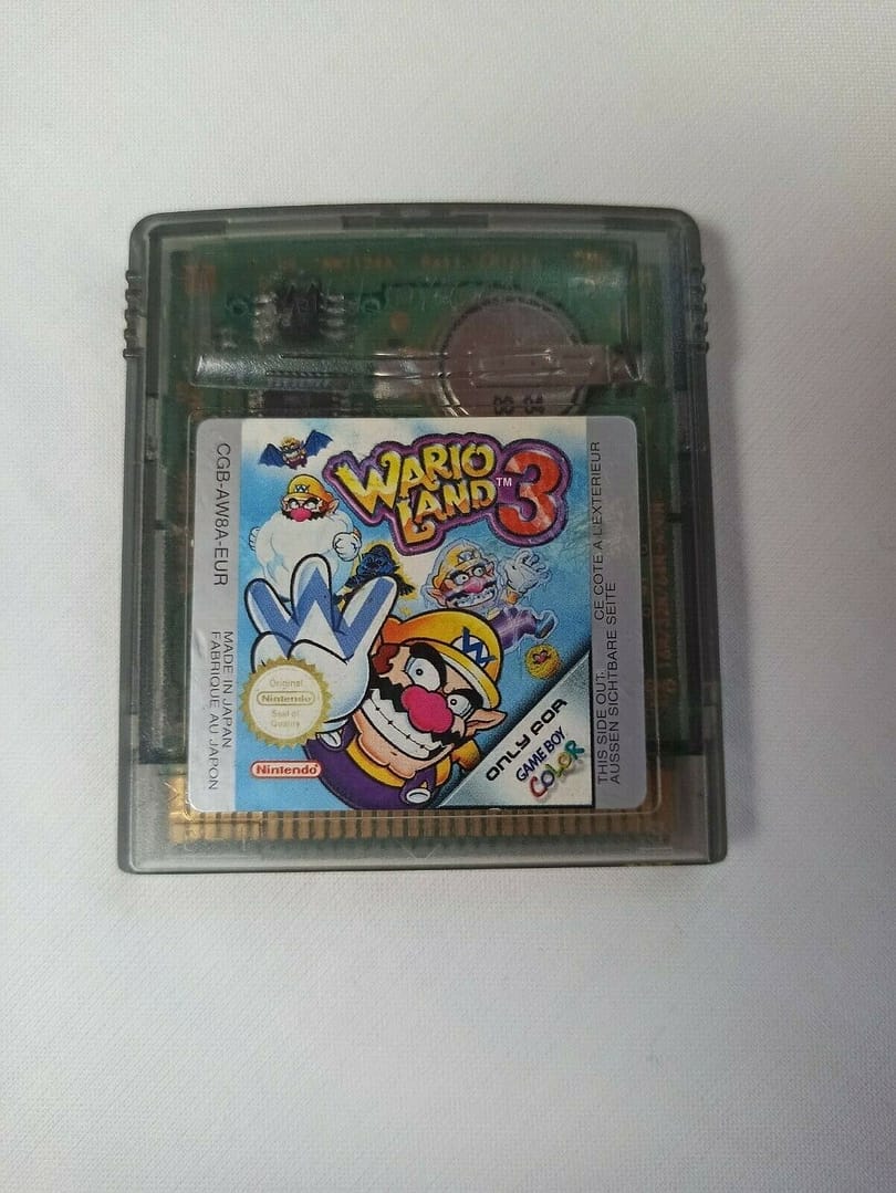 WARIO LAND 3 BUEN ESTAD GB COLOR Pal ORIGINAL(156)