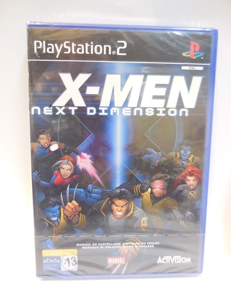X-Men Next Dimension videojuego para playstation 2 pal nuevo y precintado