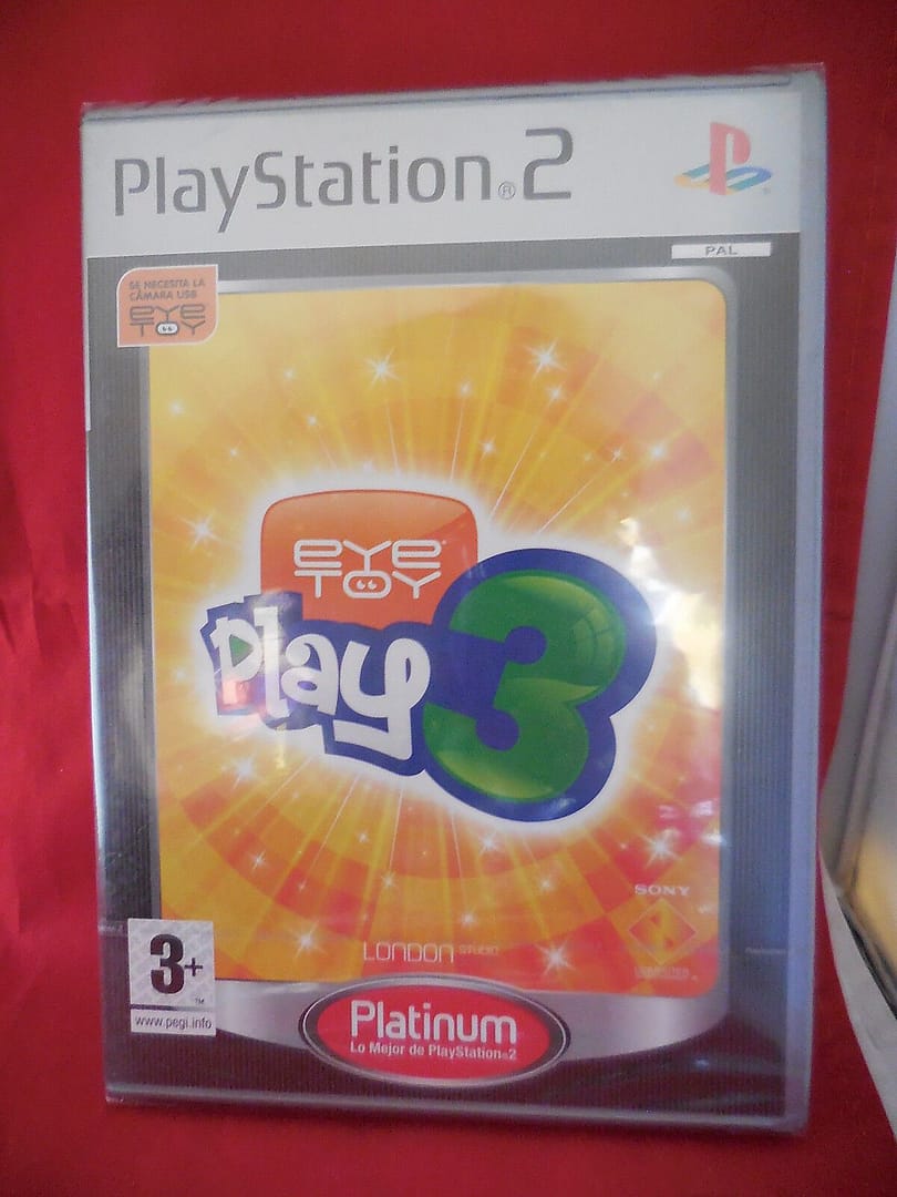 EyeToy:Play 3 para playstation 2 Pal Nuevo y Precintado