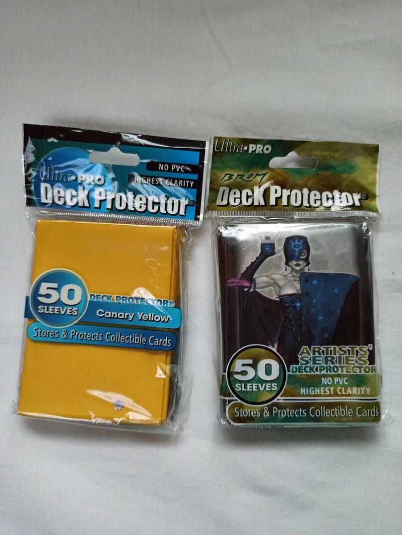 Lote de 2 paquetes 50 fundas cada uno Ultra-Pro Deck Protector(156+)