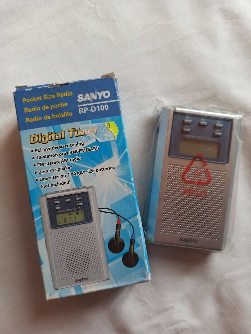 RADIO DIGITAL SANYO RP-D100 NUEVA (154) - Imagen 3