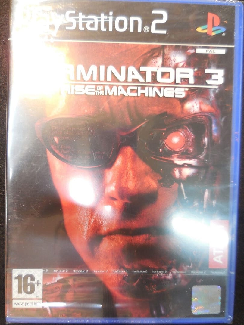 Terminator 3 Rise of the Machines nuevo y precintado para playstation 2