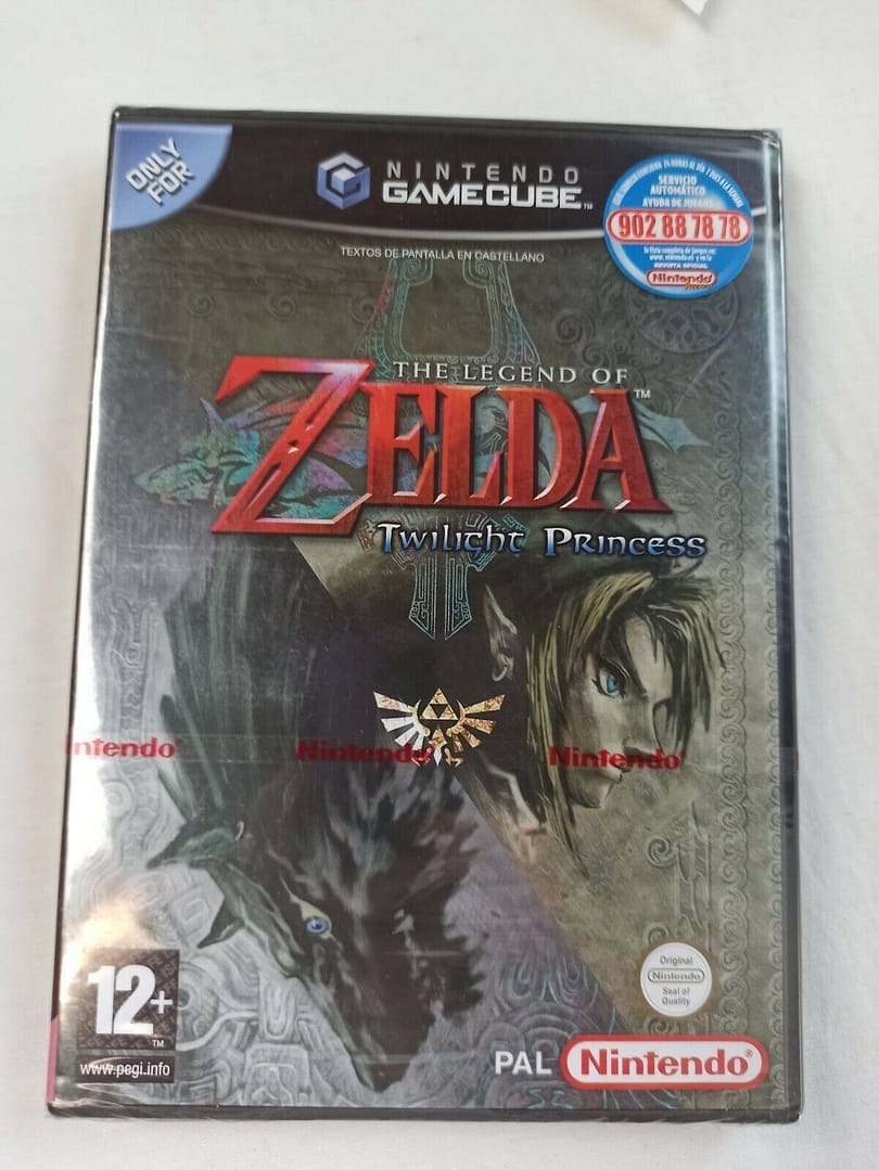 The Legend of Zelda Twilight Princess Nintendo GameCube Nuevo y precintado (140)