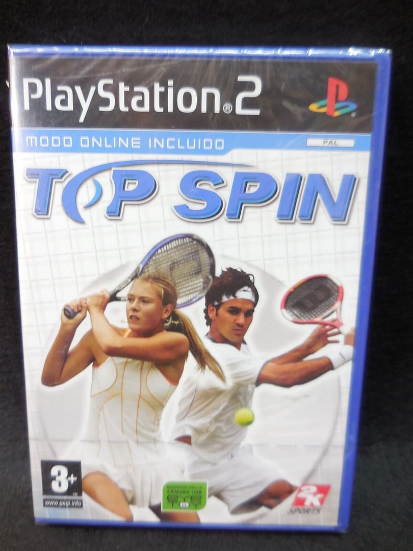 Top Spin nuevo y precintado para playstation 2