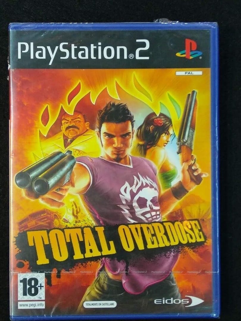 Total Overdose para playstation 2 Pal nuevo y precintado versión España.