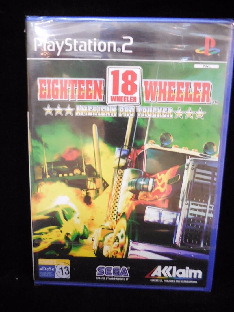 18 Wheeler American Pro Trucker para playstation 2 nuevo y precintado