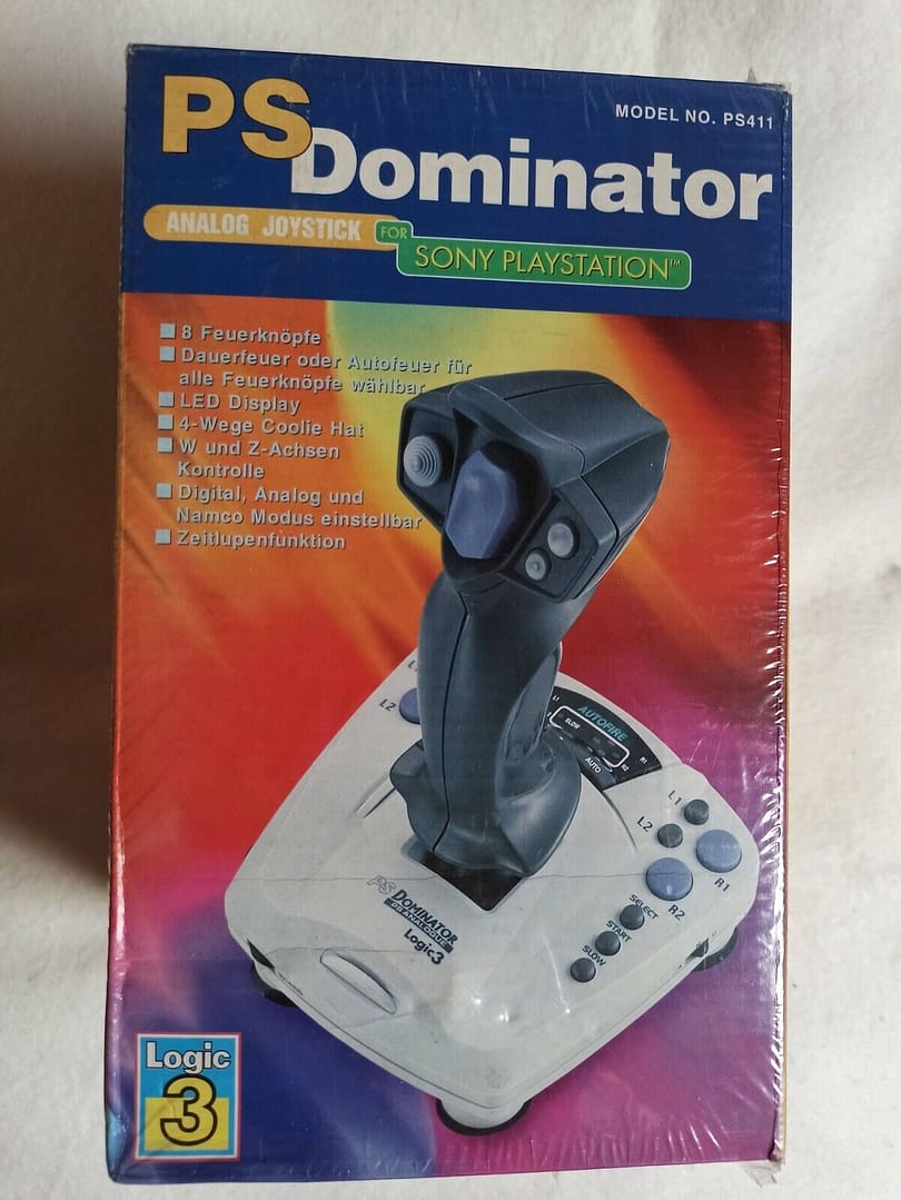 Analog Dominator Joystick for SONY PLAYSTATION nuevo a estrenar.(138)