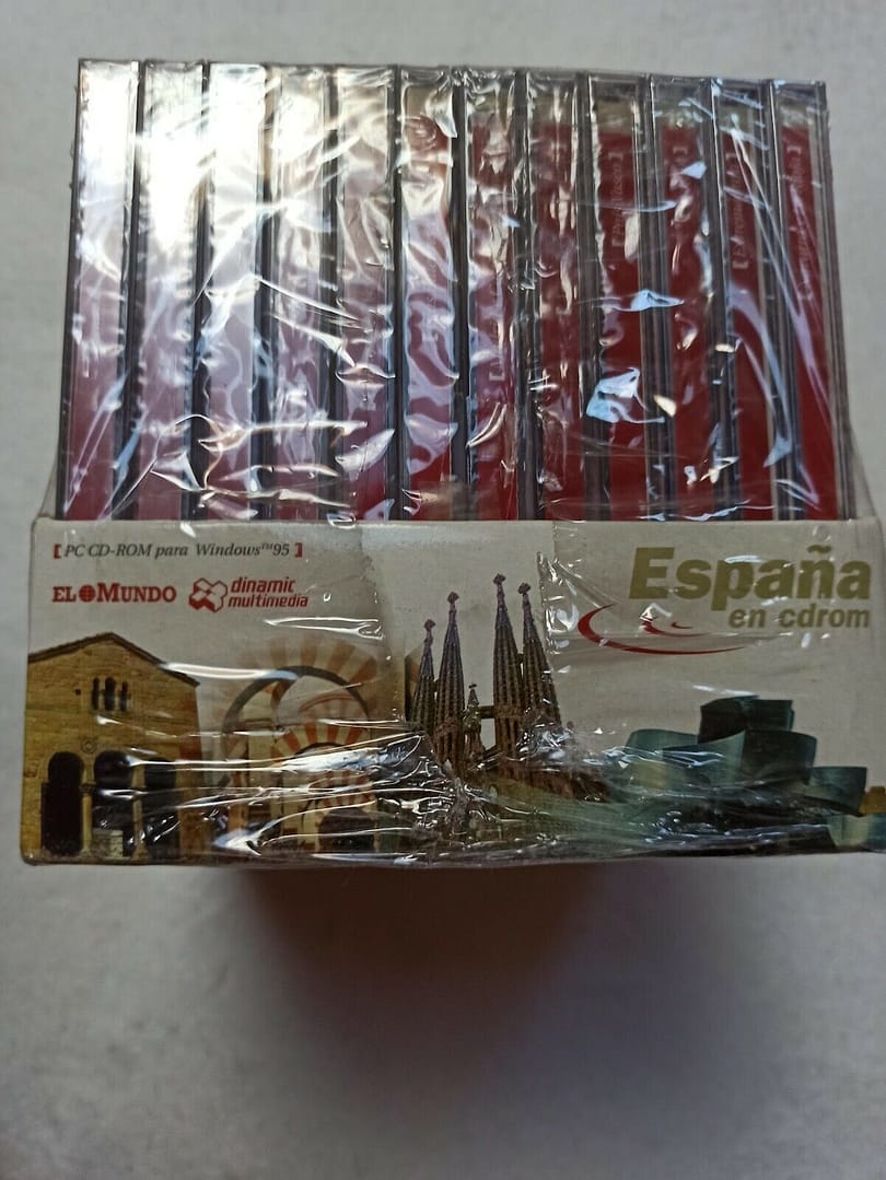 ESPAÑA EN CDROM juego para PC Nuevo y precintado(151) - Imagen 4