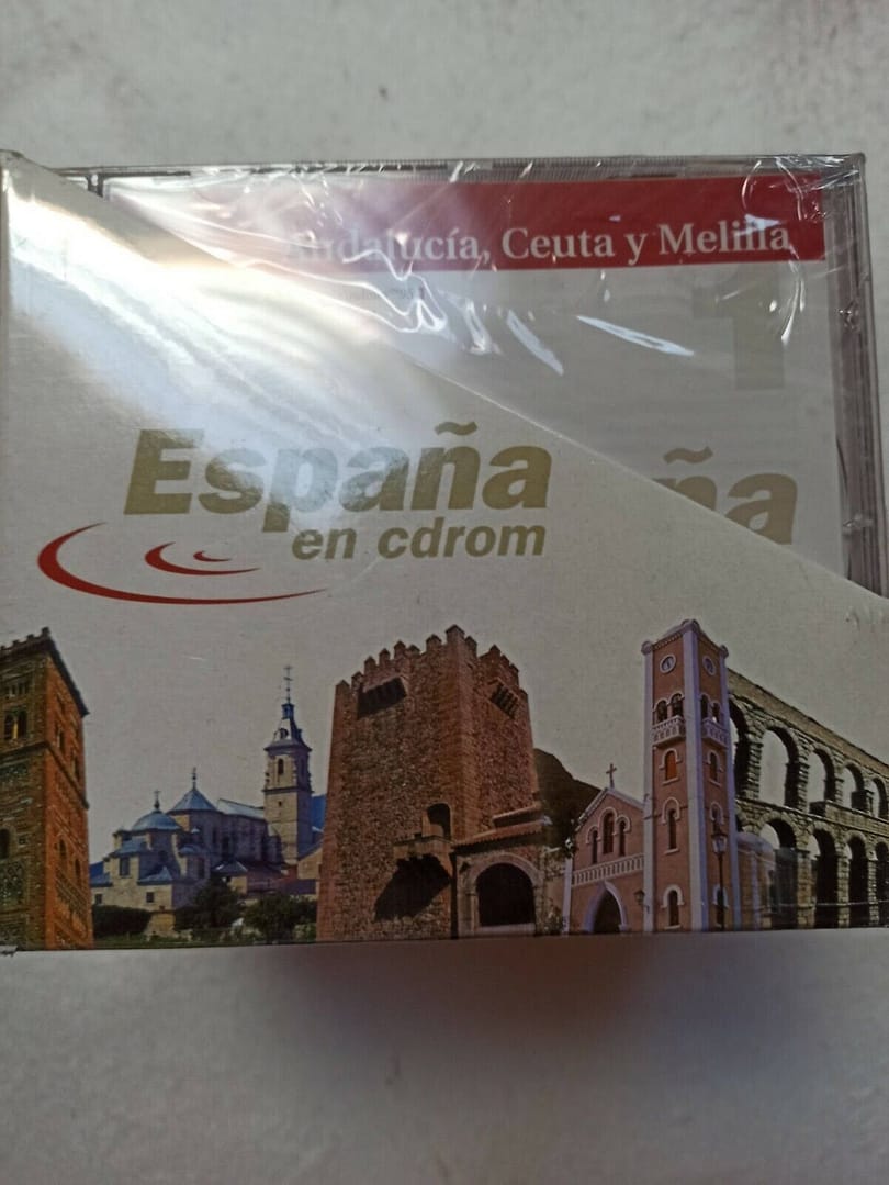 ESPAÑA EN CDROM juego para PC Nuevo y precintado(151)