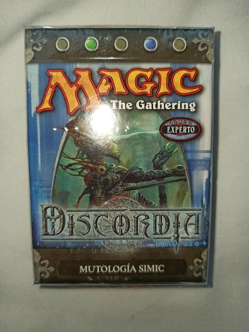 Mazo  60 cartas Discordia Mutologia Simic cartas Magic Nuevo y precintado(156)