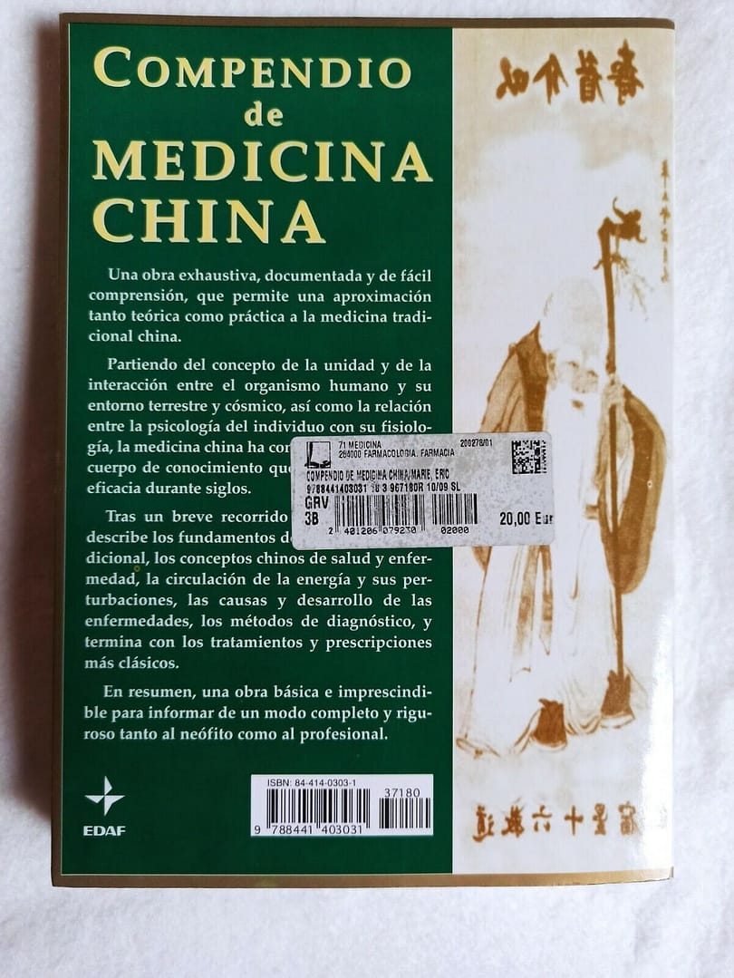 Compendio de Medicina China Autor Eric Mari'e como nuevo (138) - Imagen 3