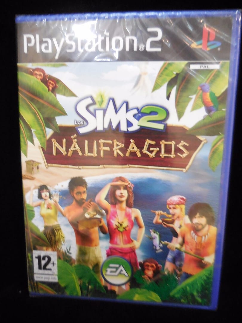 Los Sims 2 Naufragos para playstation 2 Nuevo y precintado
