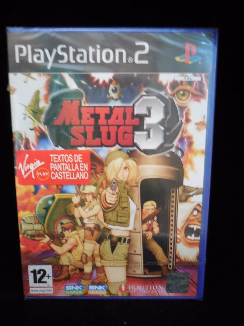 Metal Slug 3 nuevo y precintado para playstation 2