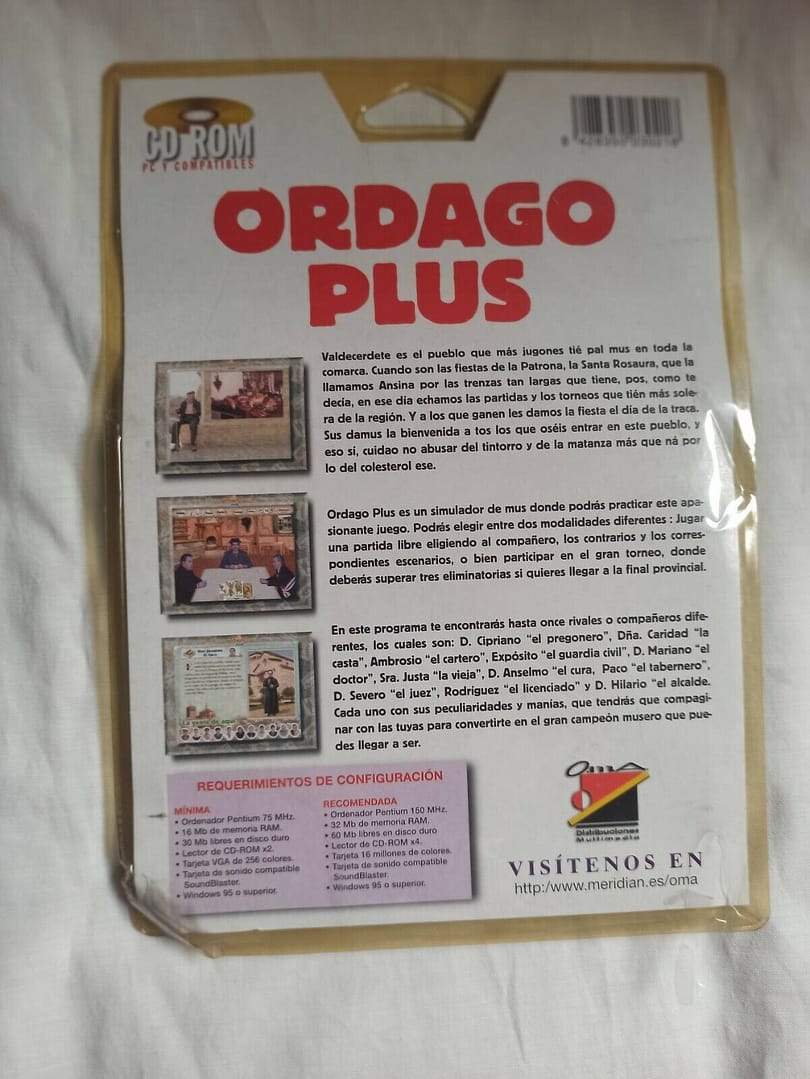 ORDAGO PLUS PC SOLO WIN 95/ Nuevo  precintado  (142) - Imagen 3
