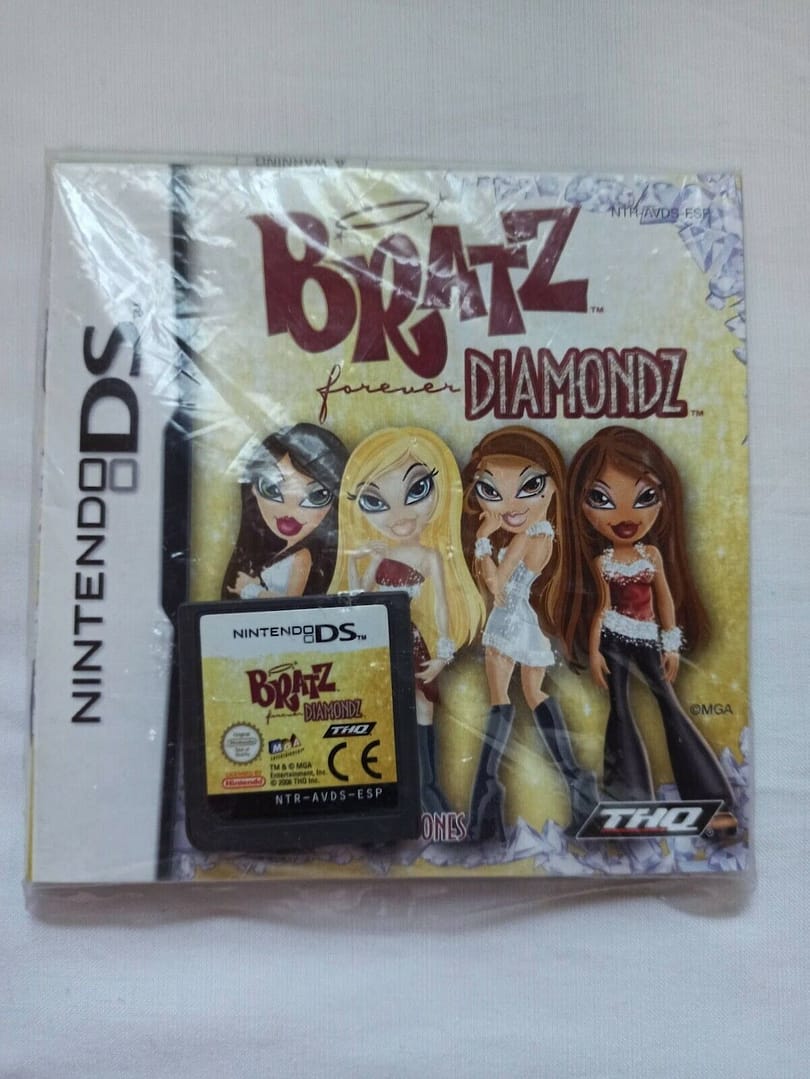 Bratz Forever Diamondz para Nintendo como nuevo sin caja (147)