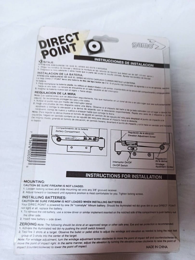 DIRECT POINT GAMO NUEVO A ESTRENAR (144) - Imagen 3