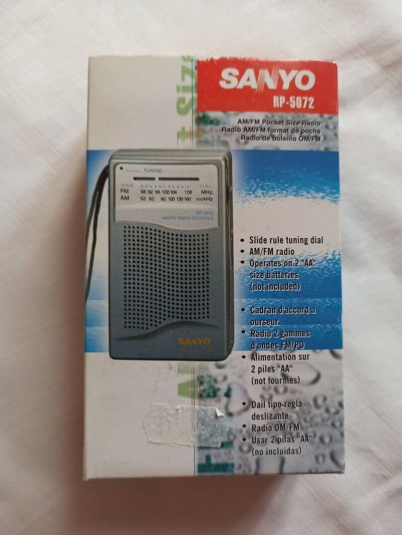 RADIO  SANYO RP-5072 NUEVA (154) - Imagen 3