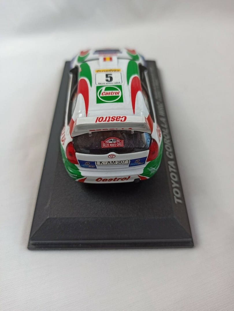 TOYOTA COROLLA WRC RALLY DE MONTECARLO 98 1/43 SIN CAJA SOLO BASE (146) - Imagen 5
