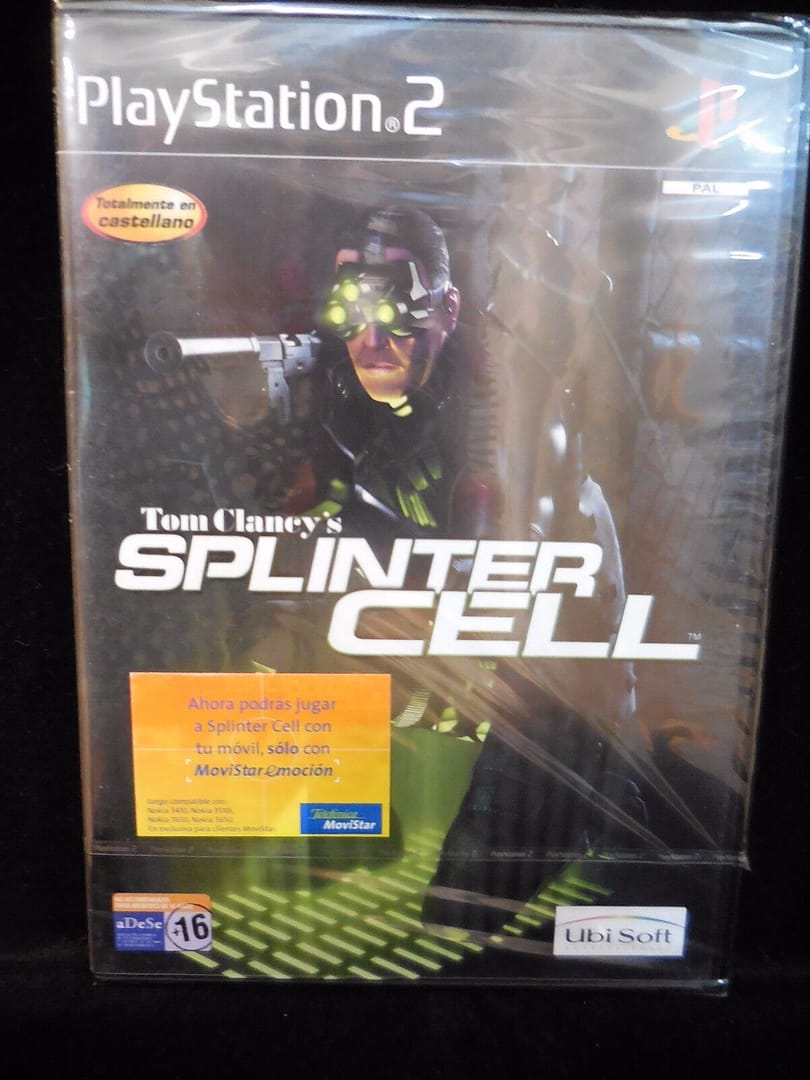 Tom Clancy's Splinter Cell para playstation 2 nuevo y precintado