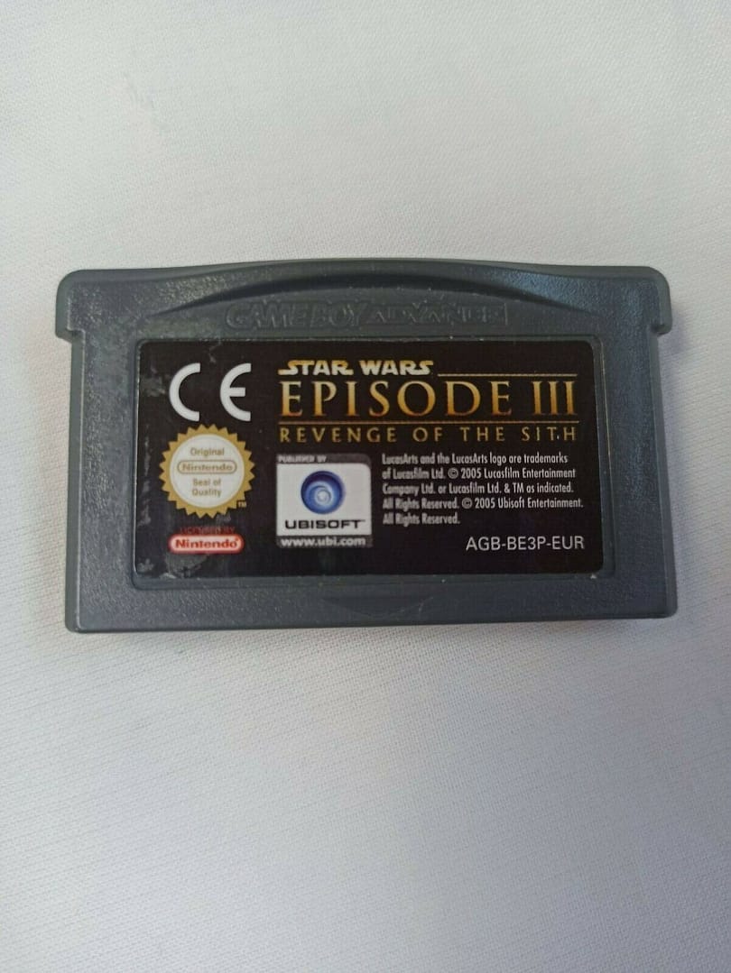 STAR WARS EPISODIO III REVENGE OF THE BUEN ESTADO GB ADVANCE Pal ORIGINAL(156)