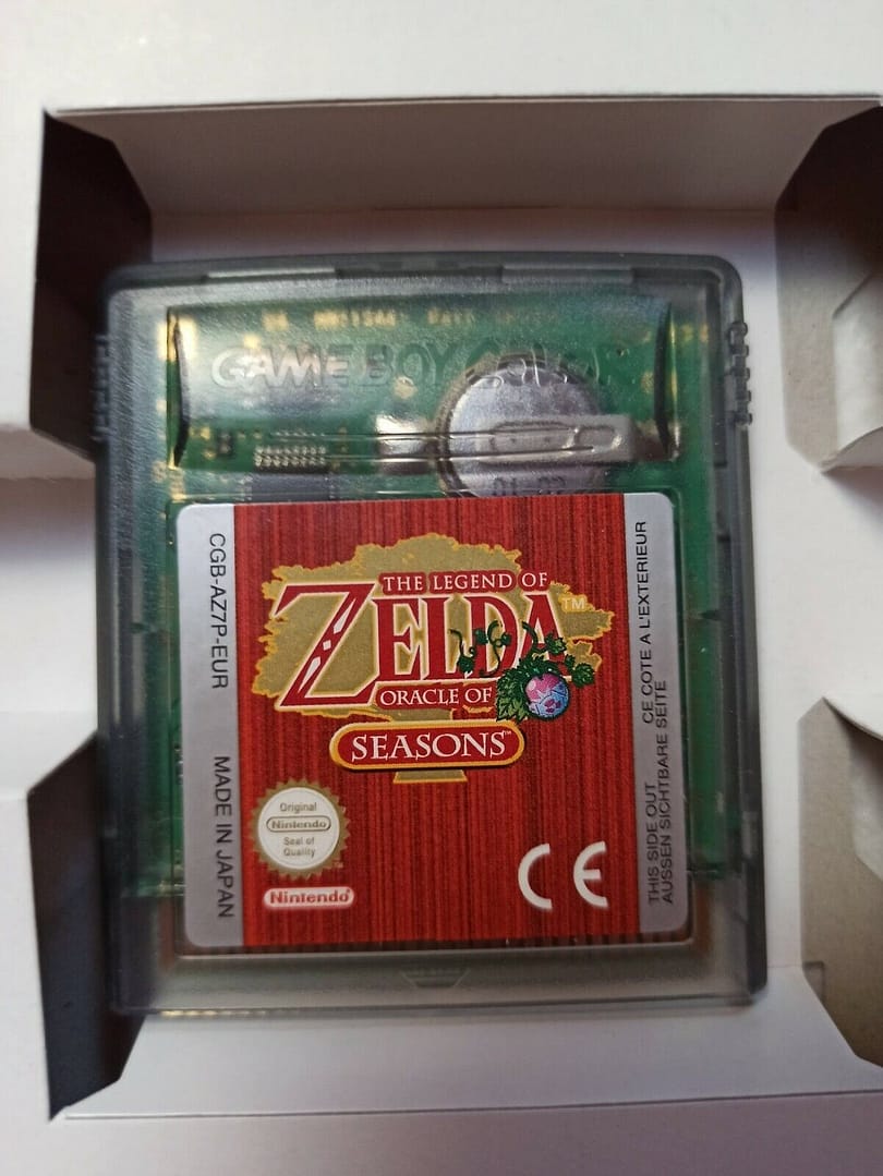 THE LEGEND OF ZELDA ORACLE OF SEASONS USADO SIN INSTRUGAMEBOY COLOR (147) - Imagen 3
