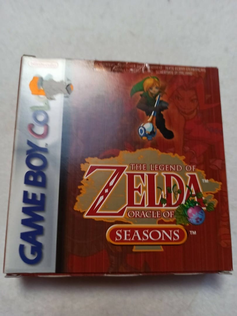THE LEGEND OF ZELDA ORACLE OF SEASONS USADO SIN INSTRUGAMEBOY COLOR (147)