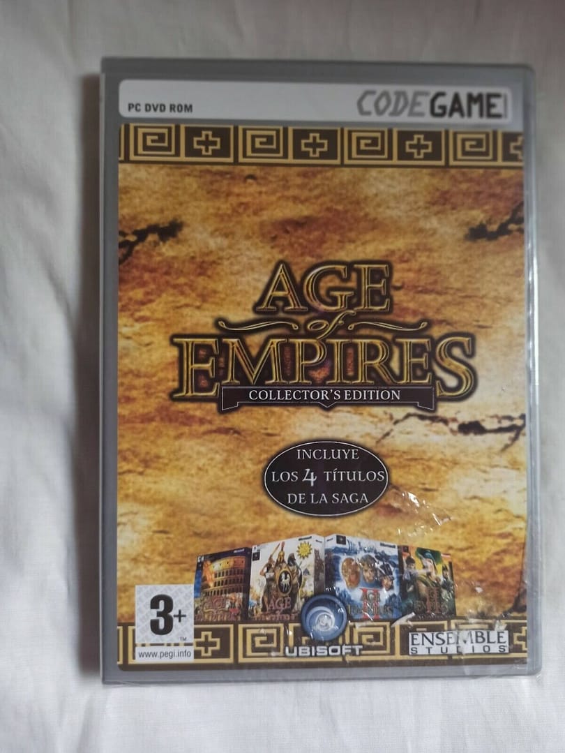 AGE OF EMPIRES COLLECTORS EDITION PC WIN 95 / 98 Y 2000 Nuevo  precintado  (142)