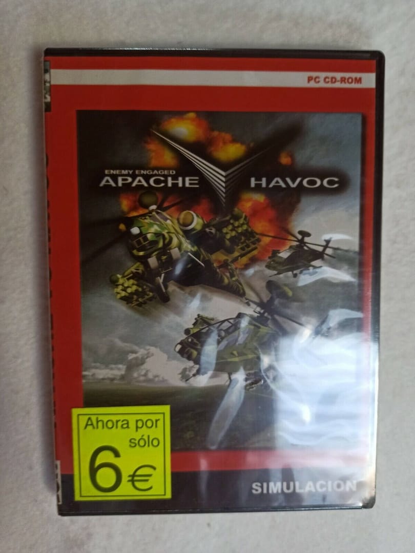 APACHE VS HAVOC PARA PC  WINDOWS 95/98/ME/2000 nuevo precintado (150)
