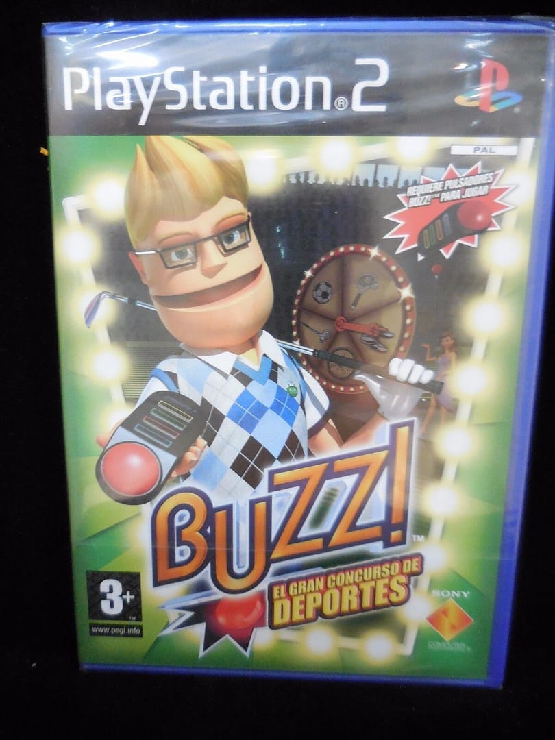 Buzz¡:El Gran Concurso de los Deportes para playstation 2 nuevo y precintado