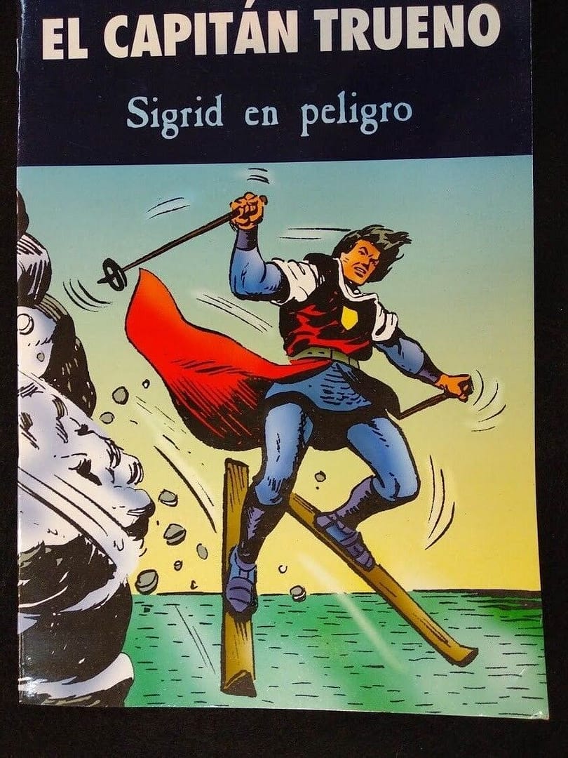 Capitan Trueno Sigrid en Peligro edición especial para diario