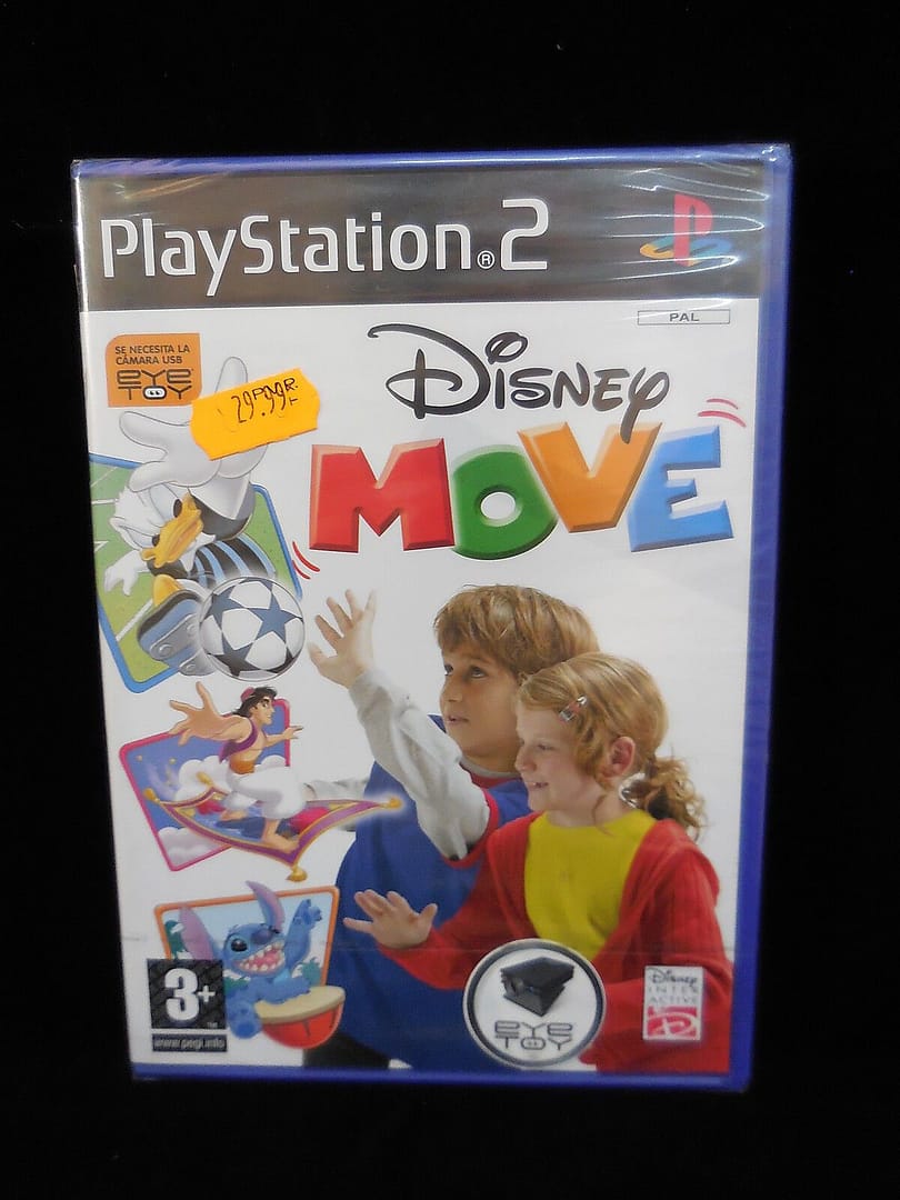 Disney Move para playstation 2 Nuevo y precintado Pal