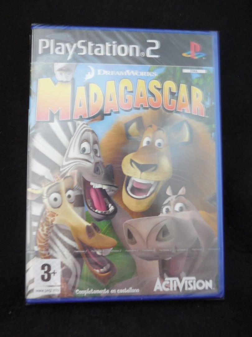 Madagascar para playstation 2 nuevo y precintado Pal