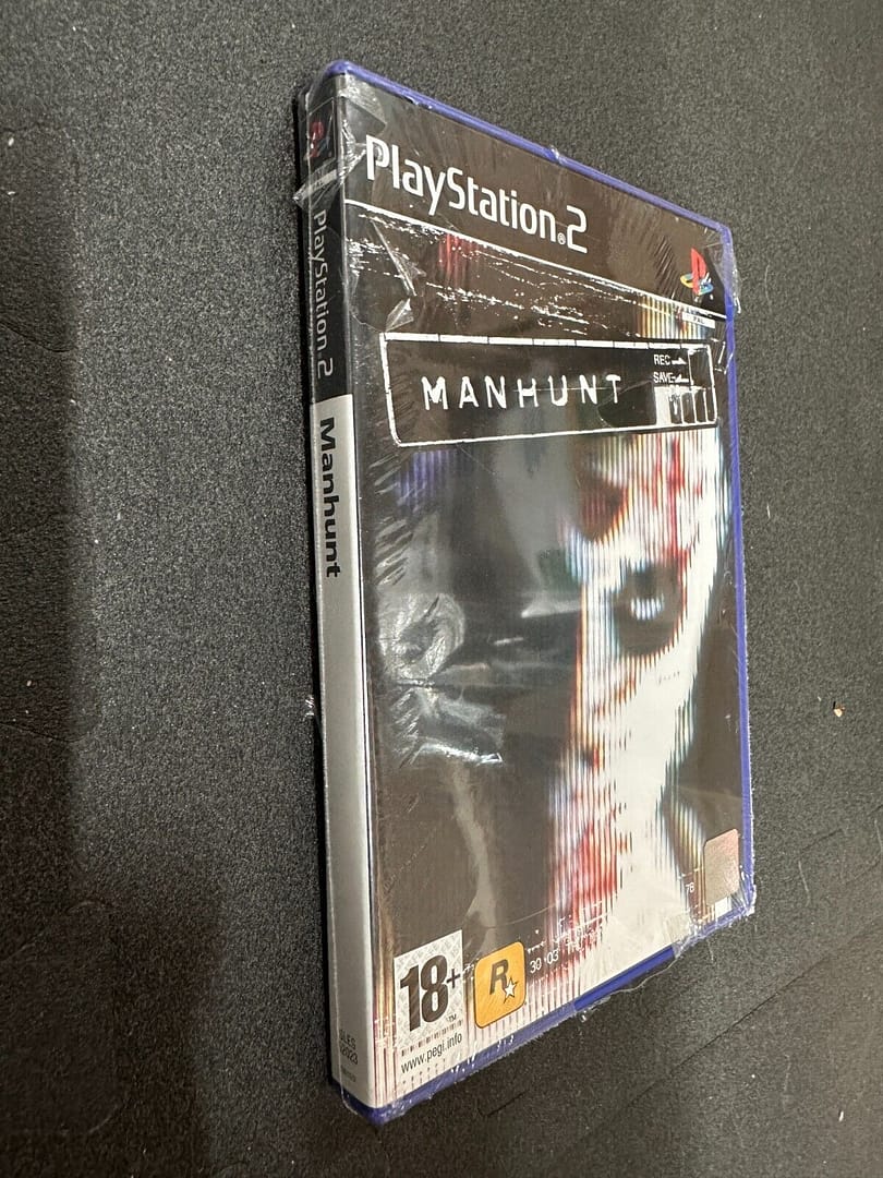 Manhunt para playstation 2 precinto un poco roto.manual y textos en castellano67 - Imagen 4