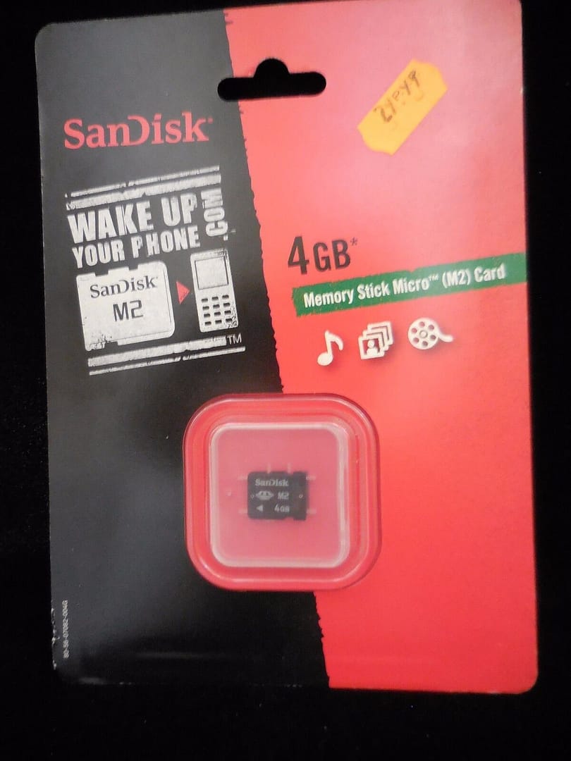 Memory Stick Micro (M2) card Sandisk Nueva