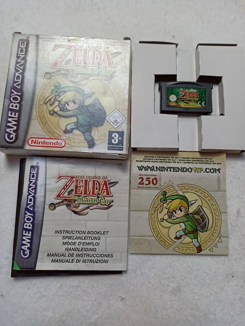 THE LEGEND OF ZELDA THE MINISH CAP USADO PARA GAMEBOY ADVANCE (147) - Imagen 3