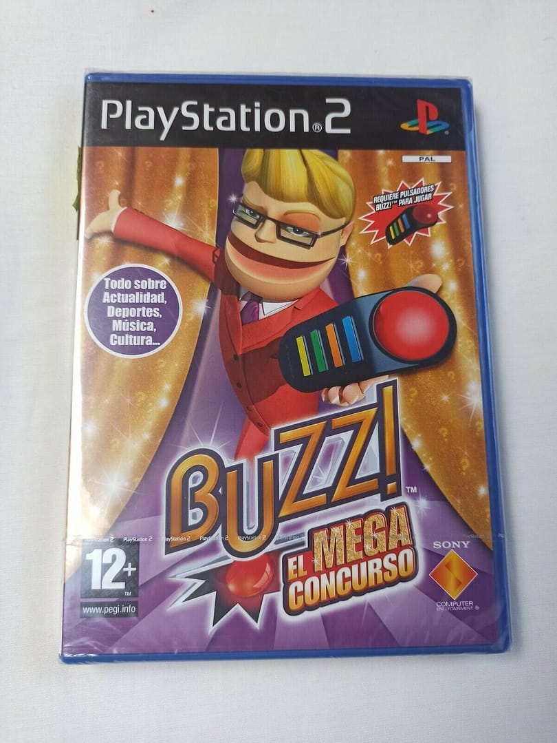 Buzz El Mega Concurso nuevo y precintado para playstation 2 (147)