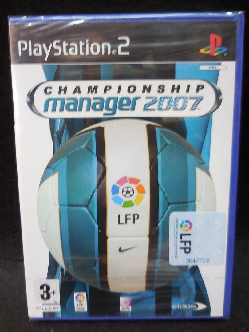 Championship Manager 2007 nuevo y precintado para playstation 2