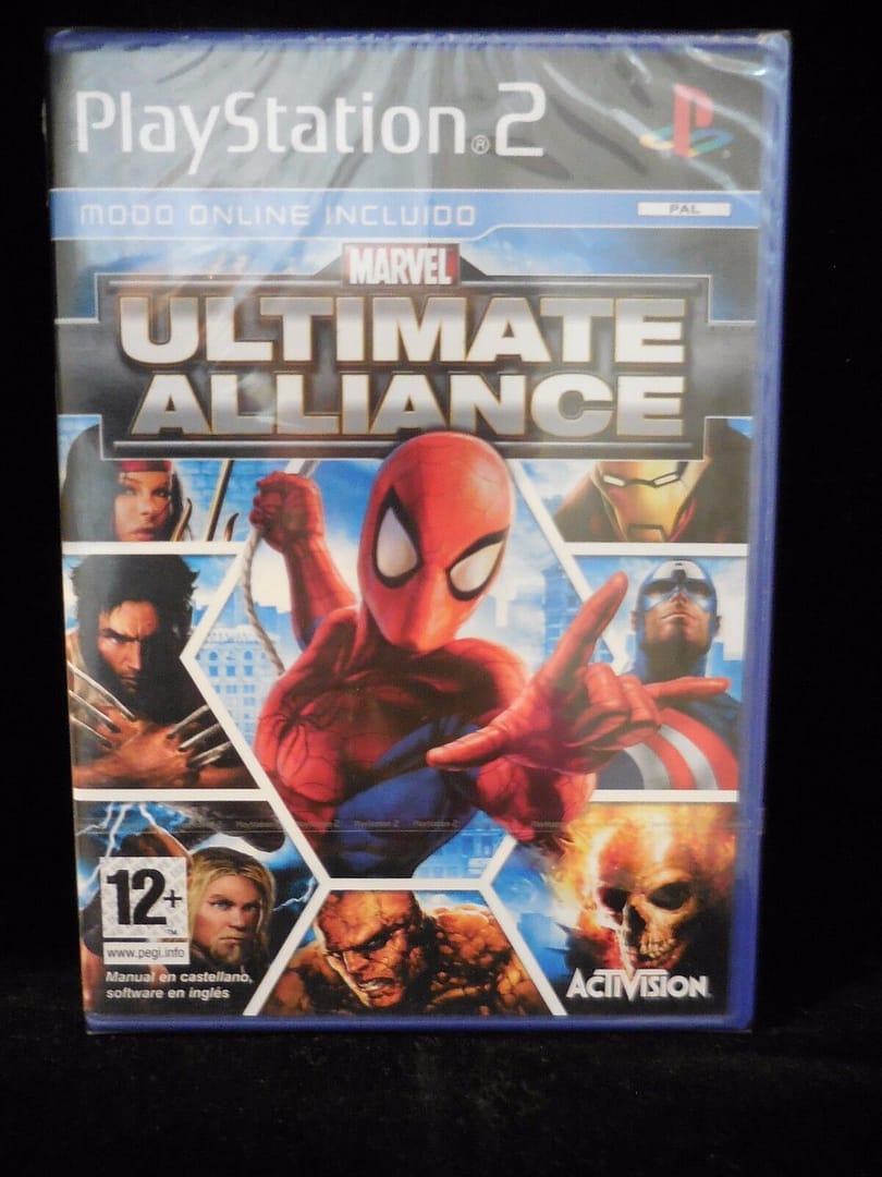 Marvel Ultimate Alliance para playstation 2 NUEVO Y PRECINTADO