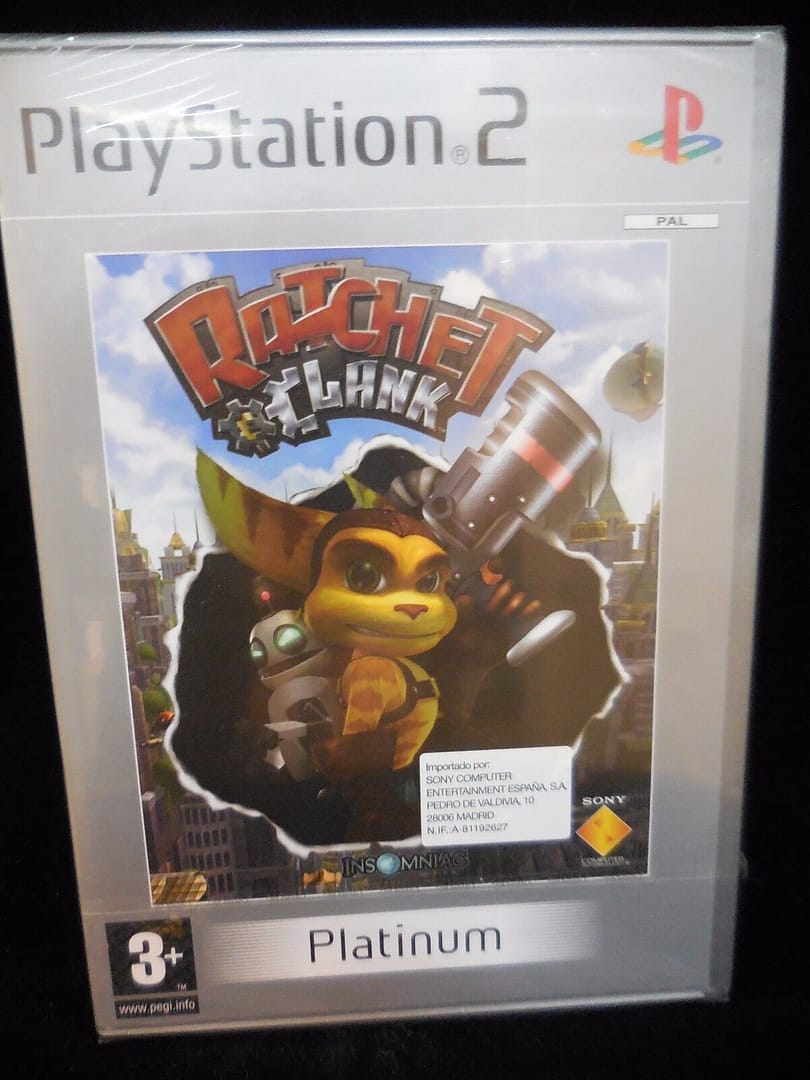 Ratchet & Clank para playstration 2 Nuevo y Precintado Pal